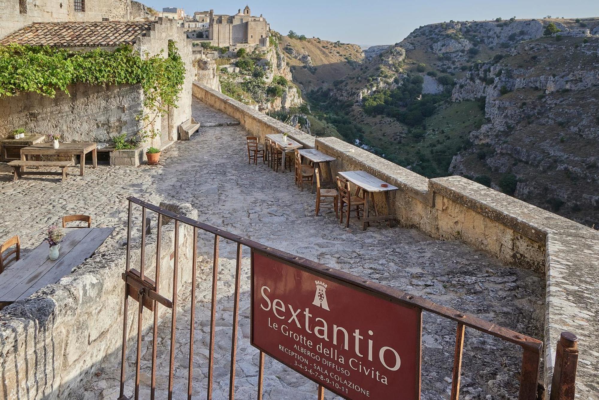 Sextantio Le Grotte Della Civita Матера Екстер'єр фото